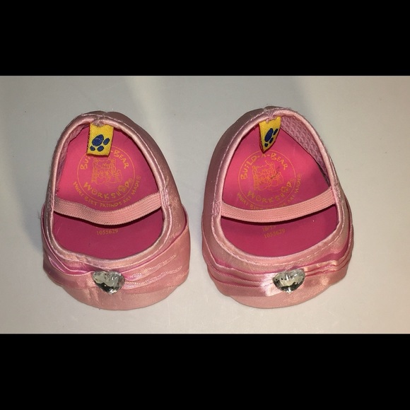 Build-A-Bear Other - Build A Bear Pink High Heeled Doll Shoes